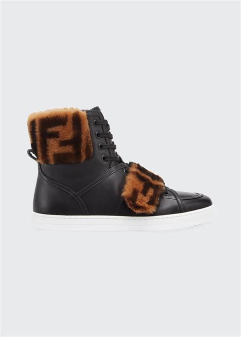 fendi fur shoes augusta|fendi leather catalog.